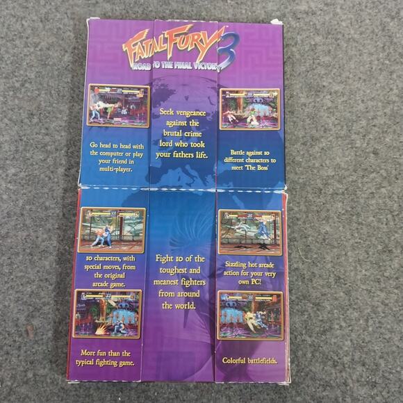 Fatal Fury 3 / Samurai Shodown 2 (Dual Jewel Case) PC Game In Box CIB - Picture 5 of 5